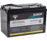 Аккумуляторная батарея литиевая LiFePO4 Rutrike 24V/50Ah/80A BT/Display 026043