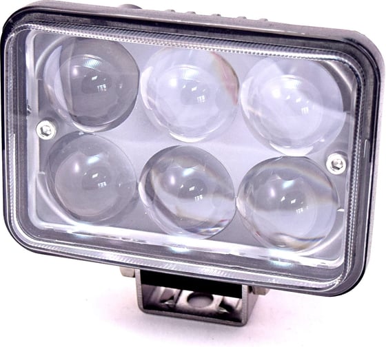 Рабочий свет ZOOML 10-60V 18W 6500-7000К Standard (Epistar/6, направленный, 110х75х55) WL-331008H 1