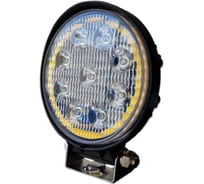 Рабочий свет ZOOML 9-32V 27W 6500-7000К  Bright (Epistar/9, ангельские глазки, направленный, Ø115х30) WL-330003SHB