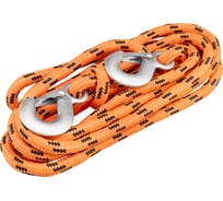 Трос веревочный SKYWAY СИБИРСКИЙ 5т, 5м, 2 крюка, 16мм, в пакете S03101072