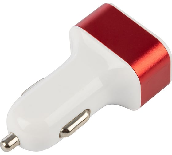 Автомобильное зарядное устройство Energy ET-21A 3 USB, 2.1 A , красный 100291