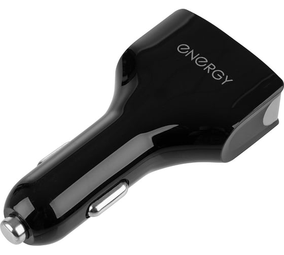 Автомобильное зарядное устройство Energy ET-17A 4 USB Q30, чёрный 100284