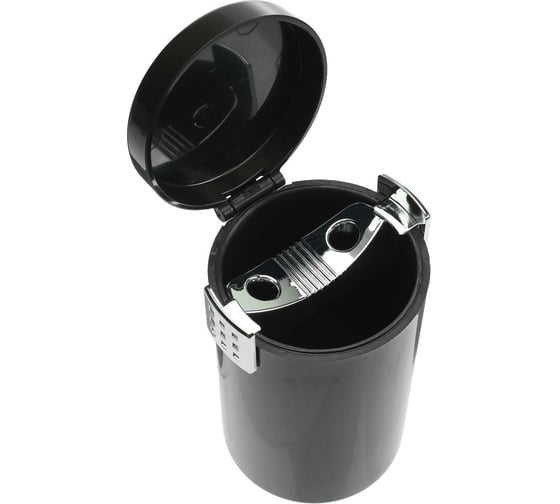 Пепельница для авто в подстаканник TORSO, черный 5182354
