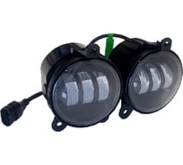 Фара ZOOML ПТФ LED 12–24 В, 54 Вт, 6000 К, Cree/18, Lada, ВАЗ, Chevrolet Niva, Ø 110x70 мм FL-P02