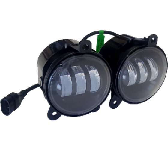 Фара ZOOML ПТФ LED 12–24 В, 54 Вт, 6000 К, Cree/18, Lada, ВАЗ, Chevrolet Niva, Ø 110x70 мм FL-P02 1