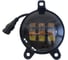 Фара ZOOML ПТФ LED 12–24 В, 54 Вт, 6000 К, Cree/18, Lada, ВАЗ, Chevrolet Niva, Ø 110x70 мм FL-P02 2