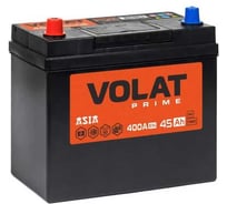 Аккумуляторная батарея Prime Asia 45Ah L+ (без борта) VOLAT VPA451