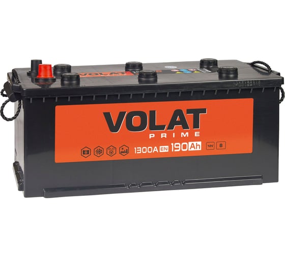 Аккумуляторная батарея VOLAT Prime Professional, 190 А·ч, L+, борт VST1903F 1