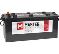 Аккумуляторная батарея MASTER BATTERIES, 190 А·ч, R+, без борта MBT1904
