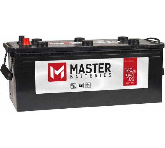Аккумуляторная батарея MASTER BATTERIES, 140 А·ч, R+ MBT1404 1