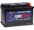 Аккумуляторная батарея EUROSTART Blue, 75 А·ч, R+ EB750 2