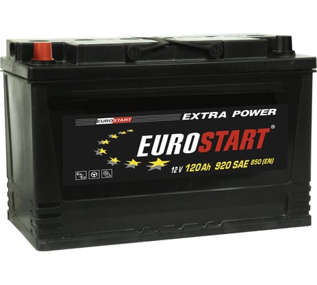 Аккумуляторная батарея Extra Power EUROSTART 120 Ач L+ (EUT1203) EUT1201