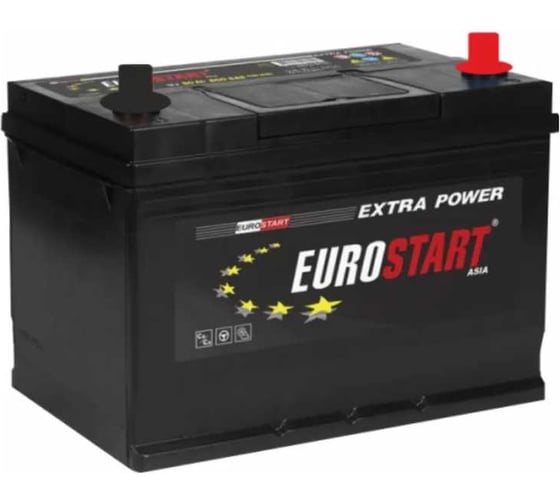 Аккумуляторная батарея EUROSTART Extra Power, 70 А·ч, R+ EU700 1