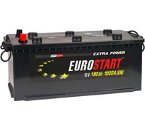 Аккумуляторная батарея EUROSTART Extra Power, 190 А·ч, L+, борт EUT1903F