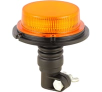 Маяк проблесковый светодиодный AIRLINE PRO, 18Вт, 18LED, 12/24В, 1 режим, DIN кронштейн, D-120мм, H-133мм ALBL006