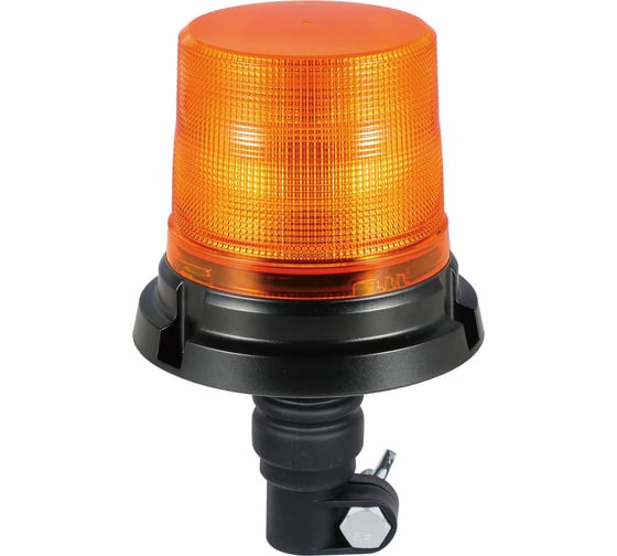 Маяк проблесковый светодиодный AIRLINE PRO, 24Вт, 24LED, 12/24В, 7 режимов, DIN кронштейн, D-130мм, H-213мм ALBL003 1