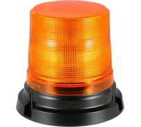 Маяк проблесковый светодиодный AIRLINE PRO, 24Вт, 24LED, 12/24В, 7 режимов, болтовое крепление, проводное подключение, D-130мм, H-122мм ALBL002