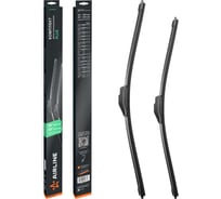 Щетки стеклоочистителя AIRLINE комплект (2 шт) 650/500мм (26/20) бескаркасные PLUS с креплением Крючок 9x3, 9x4 мм AWBBN011