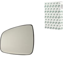 Зеркальный элемент BESTPARTS LADA Largus 12- RENAULT Logan 05- левый обогрев BPMER90LH