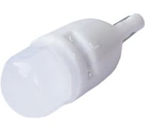 Автолампа светодиодная LONGTEK W5W(T10) 12V 0,34W W2,1x9,5d Ceramika White (БЕЛЫЙ,3528/2), комплект 2 шт T10-0037W