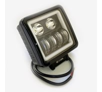 Рабочий свет ZOOML 9-30V 50W 6000К  Bright (Epistar/8, ангельские глазки, направленный, 105x105x65) WL-6LSR1-HB