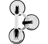 Стеклодомкрат тройной TUNDRA, алюминиевый 125 мм, до 100 кг 2820189