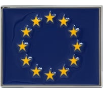 Эмблема CHROME "ФЛАГ ЕВРОСОЮЗ" 70x55мм Автостоп AB-62580 659109