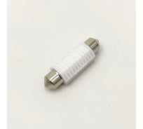 Автолампа светодиодная LONGTEK Fest T11x38, 12–24 В, SV8.5-8, белая, 1 шт FT38-4001W