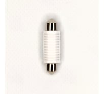 Автолампа светодиодная LONGTEK Fest T11x43, 12–24 В, SV8.5-8, белая, 1 шт FT43-4001W