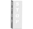 Защита угла из листа STOP (тип 2), белая Parallax Параллакс 613WN200600S-ZCH 1