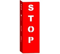 Защита угла из листа STOP (тип 2), красная Parallax Параллакс 613RD200600S-ZCH