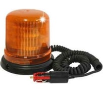 Проблесковый маяк AXIXTECH 12-24в 128х142 мм желтый, крепеж магнит 1603-412011