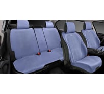 Накидки PSV Respect (Синий), комплект на весь салон, алькантара 139224