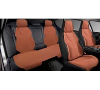 Накидки PSV Taifun Коричневый, комплект на весь салон, алькантара 139190