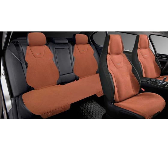 Накидки PSV Taifun Коричневый, комплект на весь салон, алькантара 139190 1