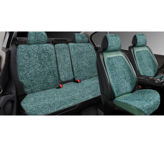 Накидки PSV Dream (Зеленый), комплект на весь салон, велюр 139178 1