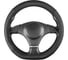 Оплетка SKYWAY D-тип натуральная кожа S (35-37 см) Base Real-17 Черная S01108050 1