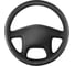 Оплетка SKYWAY натуральная кожа 3XL (47-49 см) Base Real-10 Черная S01108024 1