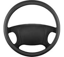 Оплетка SKYWAY натуральная кожа 4XL (48-50 см) Base Real-10 Черная S01108025