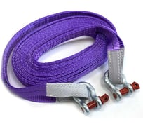 Трос буксировочный текстильный GPR ООО ГРУЗОПОДЪЕМНЫЕ РЕШЕНИЯ 6 т 5 м скоба-скоба G-209 4631179075290