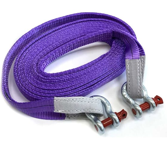 Трос буксировочный текстильный GPR ООО ГРУЗОПОДЪЕМНЫЕ РЕШЕНИЯ 6 т 5 м скоба-скоба G-209 4631179075290 1