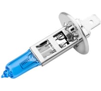 Автолампа SKYWAY H1 P14,5s 24V 100W 850Лм +30% XENON WHITE  СПУТНИК 4700К Теплая белая, пластиковый кейс комп.2шт S09101090