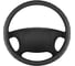 Оплетка натуральная кожа с перфорацией SKYWAY 4XL (48-50 см) Base Real-4 Черная S01108040 1