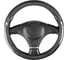 Оплётка рулевая SKYWAY из экокожи, Mix Carbon-1, размер M (37-39 см), чёрная S01102569 1