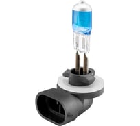 Автолампа SKYWAY H27-2/881 PGJ13, 12 В, 27 Вт, 850 лм, +30%, XENON WHITE Спутник, 4800 К, тёплая белая, пластиковый кейс, 2 шт S09101099