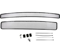 Сетка на бампер внешняя Arbori для GAZEL Next 2014-, 2 шт., черн., 15 мм / Газель некст 01-560214-15B