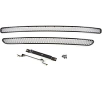 Сетка на бампер внешняя Arbori для FORD Kuga 2013-2016, 2 шт., черн., 15 мм / Форд Куга 01-170513-15B