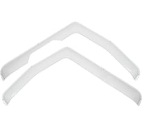 Дефлекторы окон REIN для VOLVO FH12 1993- дымка, накладной , 2 шт. / Вольво Ф аш REINWV1379