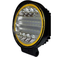 Рабочий свет ZOOML 9-30V 72W 6000К Bright (Epistar/24,ангельские глазки,комбинированный, Ø110х50) WL-24RR1-HLB