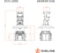 Лампа светодиодная AIRLINE H4 ECO LENS, 45Вт, 5700Лм (2850Лм x 2), 6500К (Белый), 12/24В, комплект 2 шт. AEAR241 10